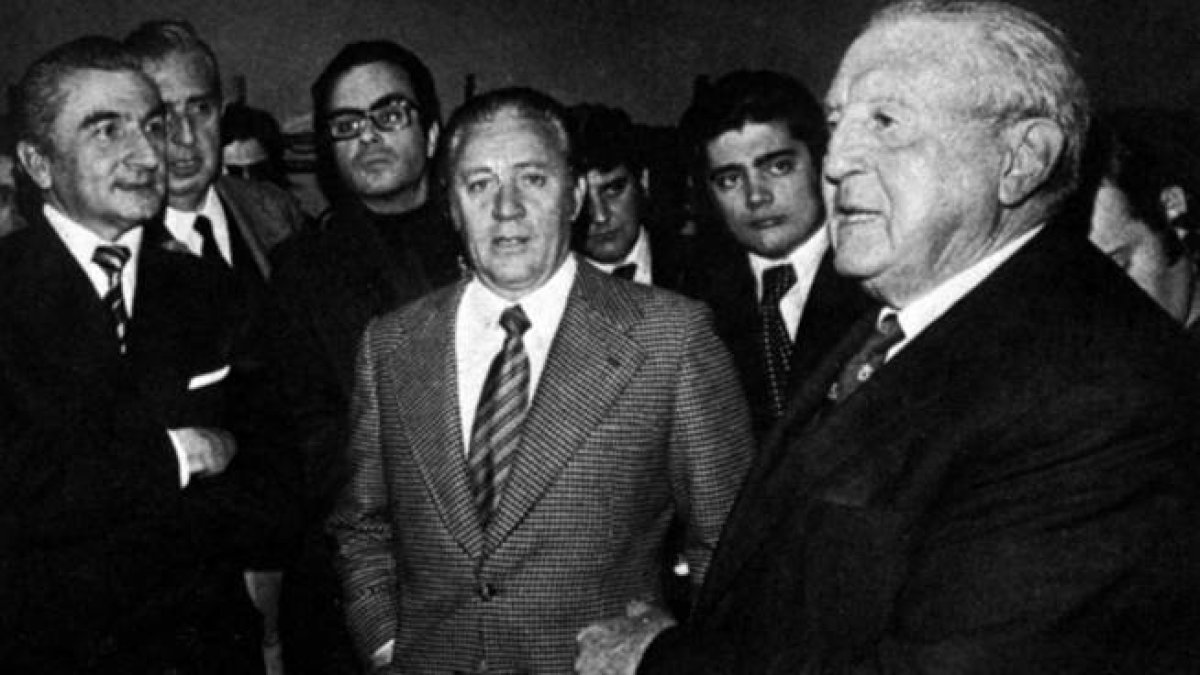 Miguel Muñoz era el entrenador, Molowny el técnico de cabecera y Bernabéu el presidente.