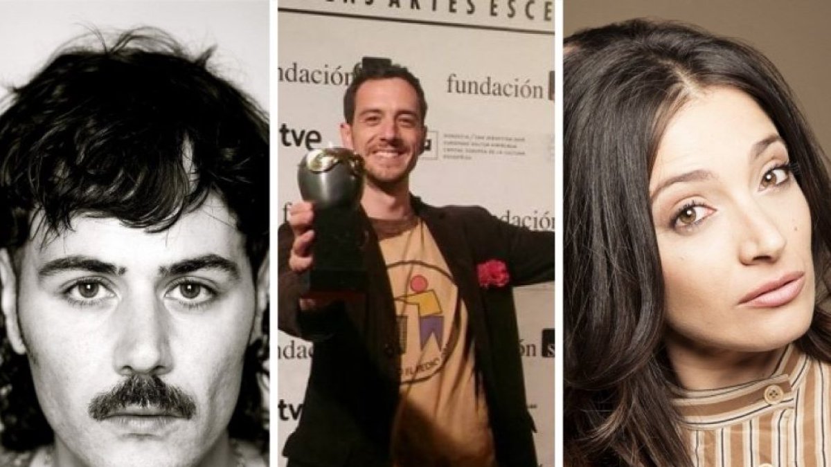 Paco Bezerra, Rubén Frías y Zaira Montes, tres almerienses que destacan en la escena nacional. Fotos: Francisco Úbeda / La Voz