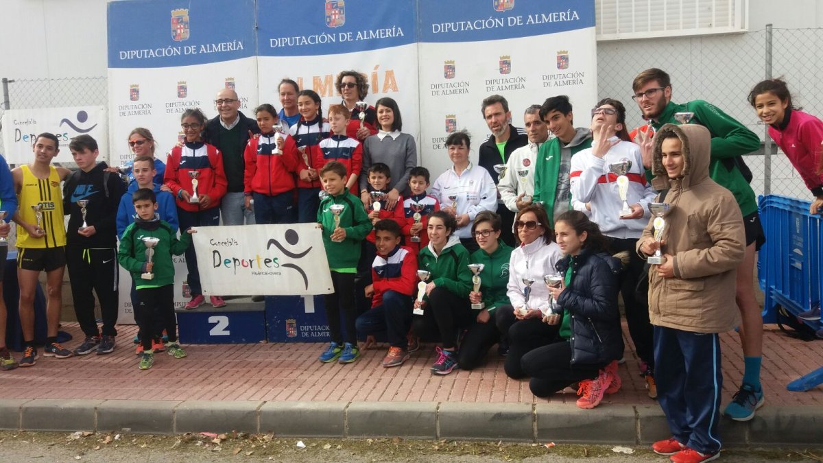 La expedición roqueta en Huércal-Overa.