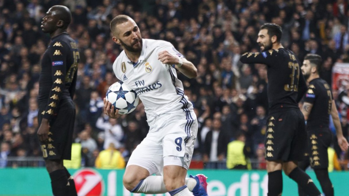 Benzema inició el camino de la remontada.