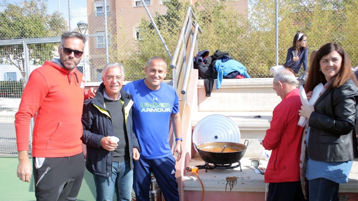 El presidente, Pepe Salamanca, en la entrega de premios.