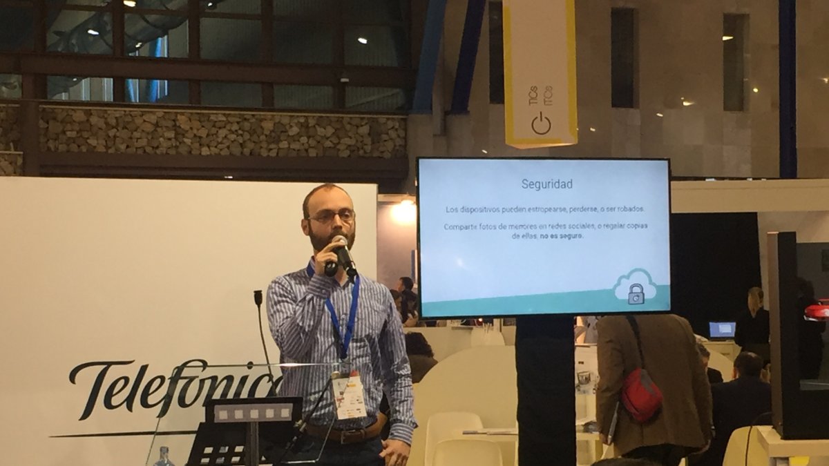 Presentación de Kuicco en el seno del Foro Transfiere en Málaga.