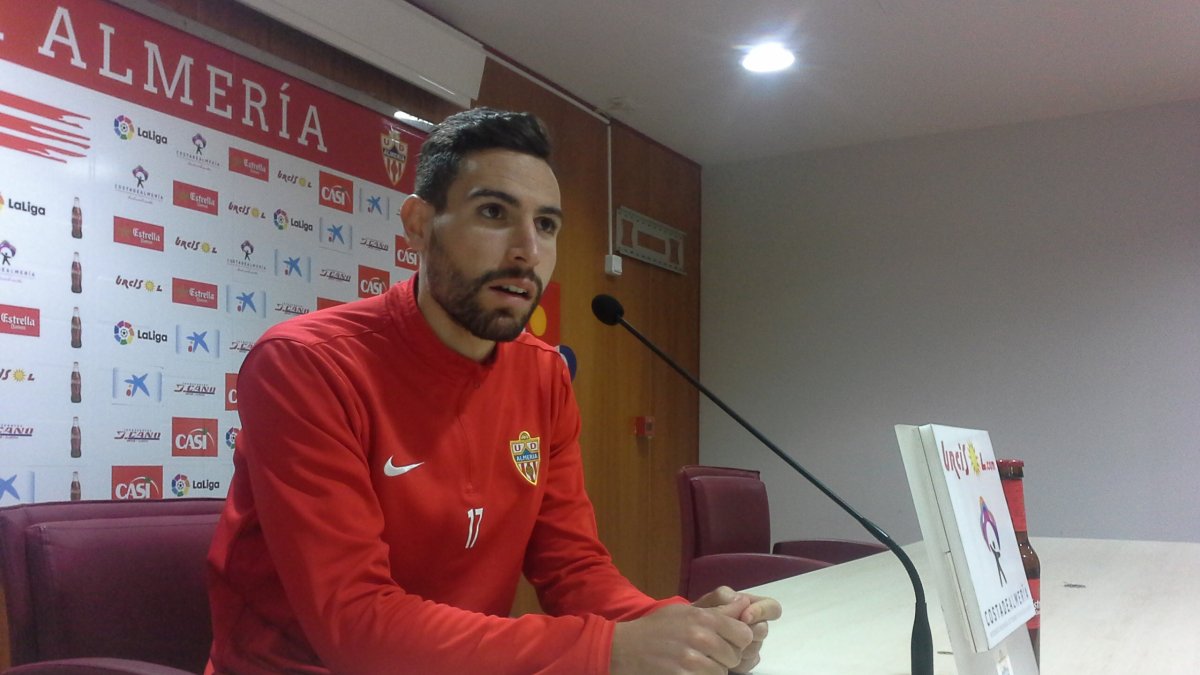 Puertas, este martes en sala de prensa.