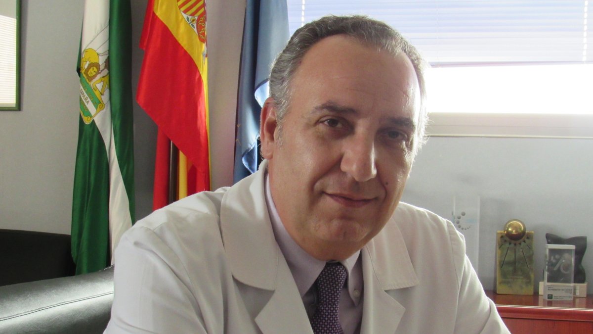 En la imagen, José Antonio Hernández, nuevo director gerente del Hospital de Poniente.