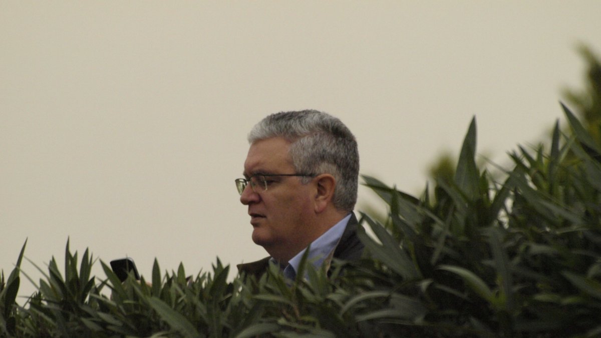 Pepe Bonillo en el campo Anexo.