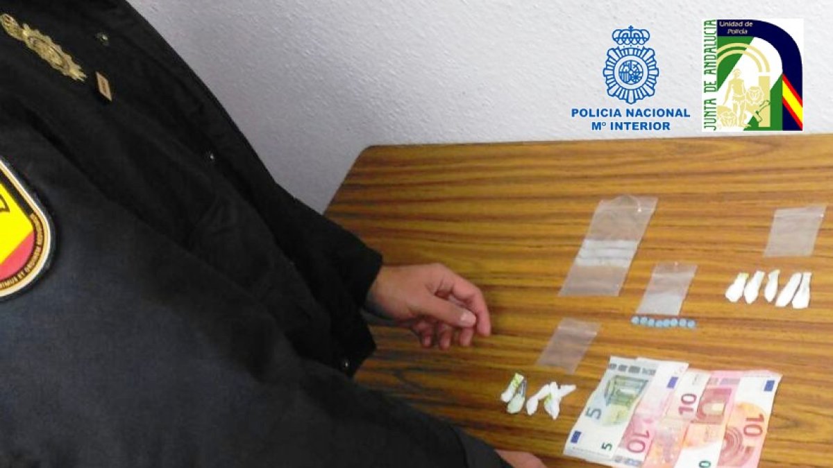 Imagen de algunas sustancias intervenidas.