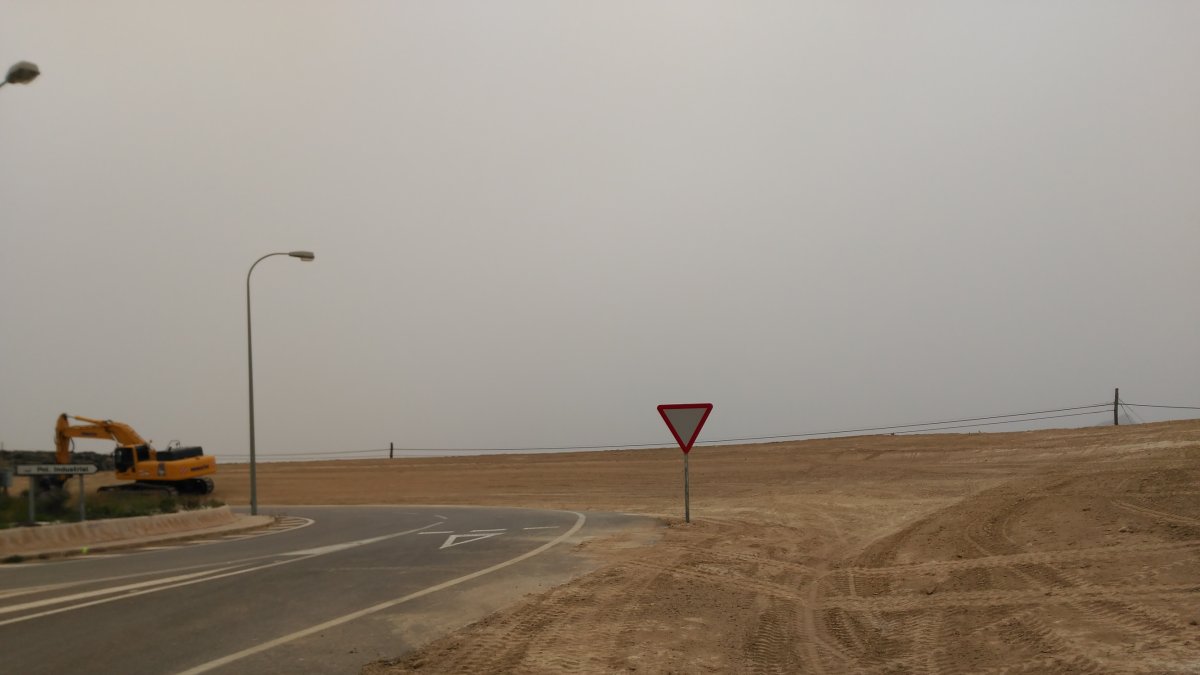 Zona en la que se han realizado los desmontes