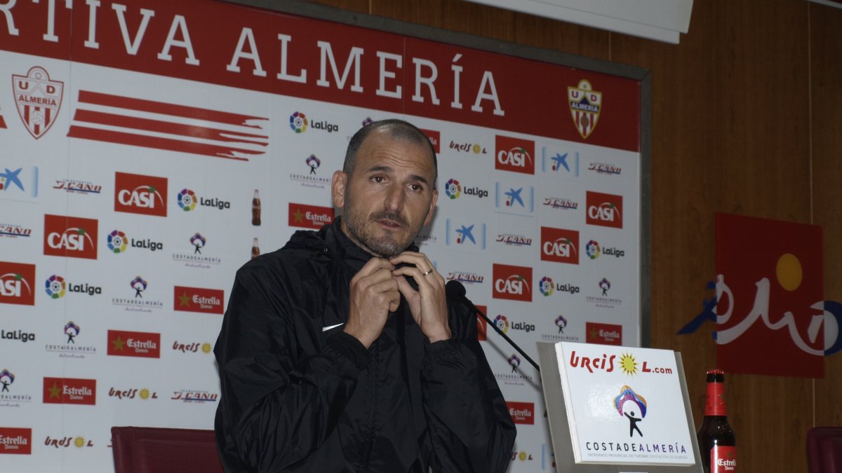 Soriano en rueda de prensa.