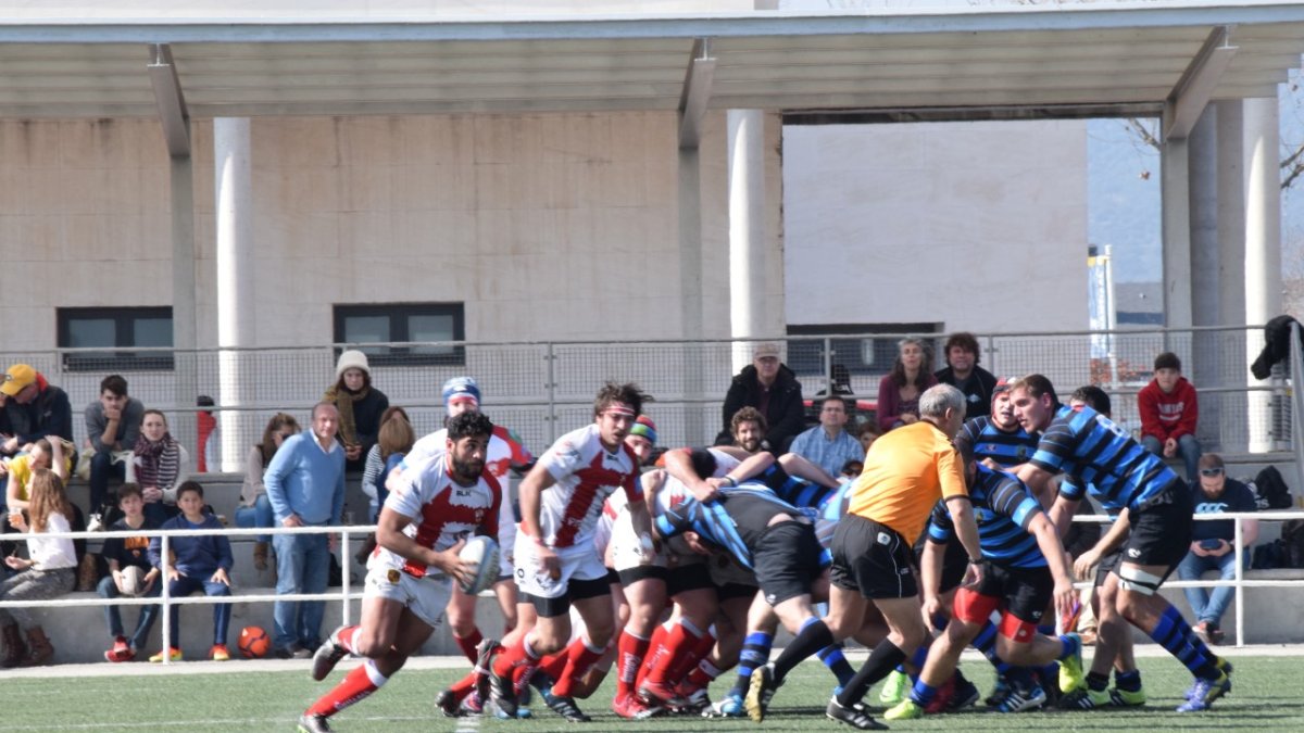 Los chicos del URA se emplearon a fondo.