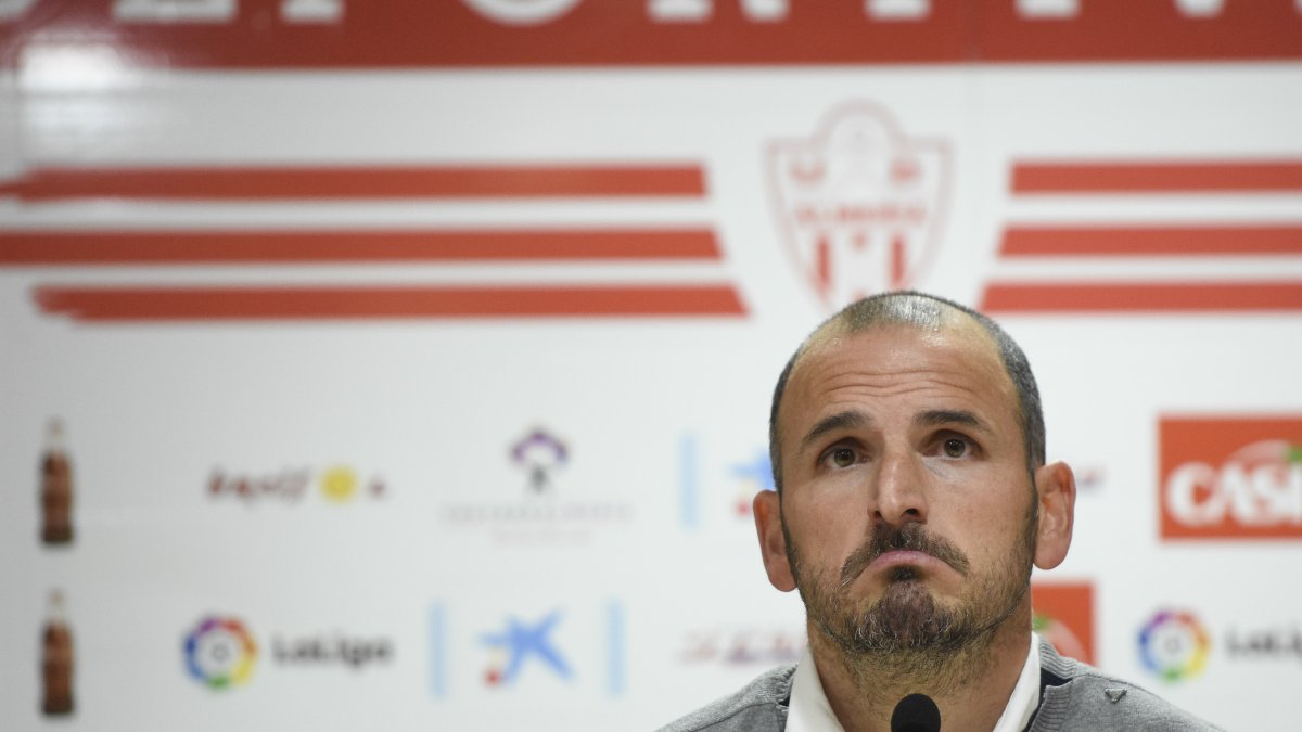 Fernando Soriano en su despedida del banquillo.