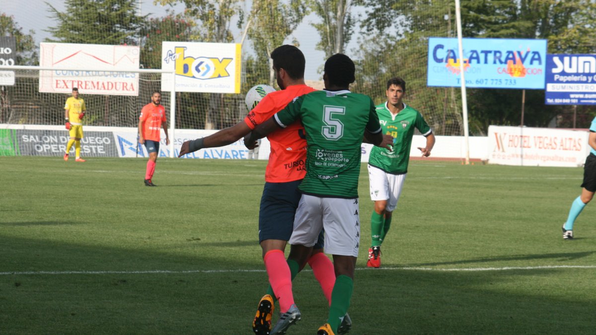 Imagen del partido en Villanueva de la Serena.