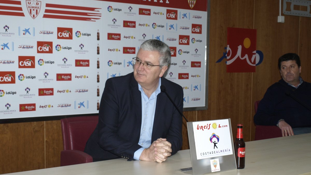 Pepe Bonillo en rueda de prensa.