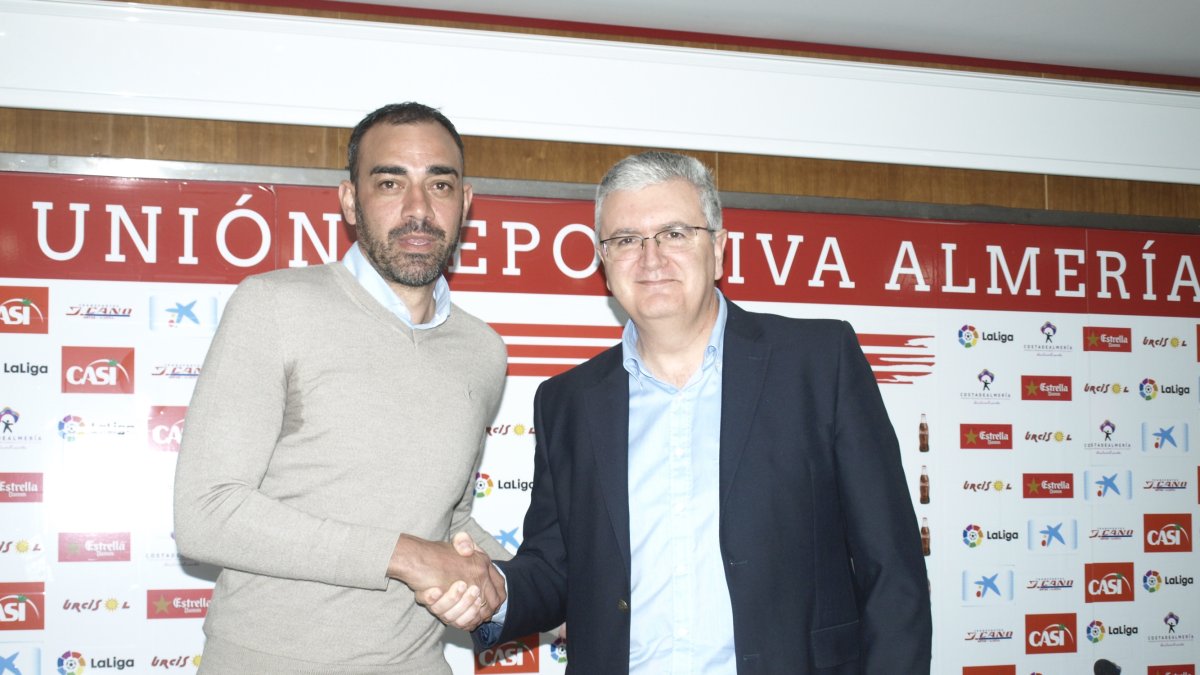 Lozano y Bonillo en la presentación.