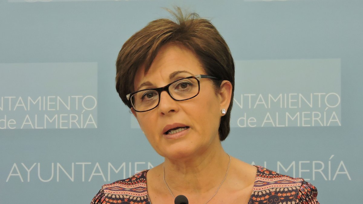 La concejal del PSOE, Adriana Valverde.