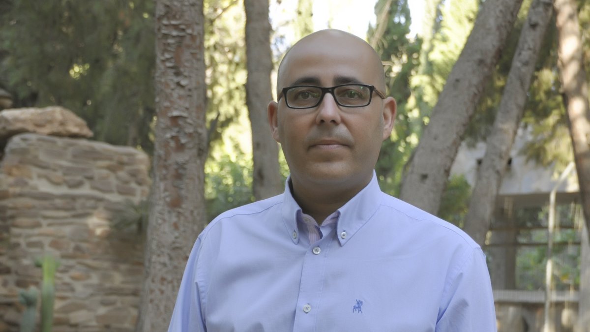 El alcalde de Huércal-Overa, Domingo Fernández.