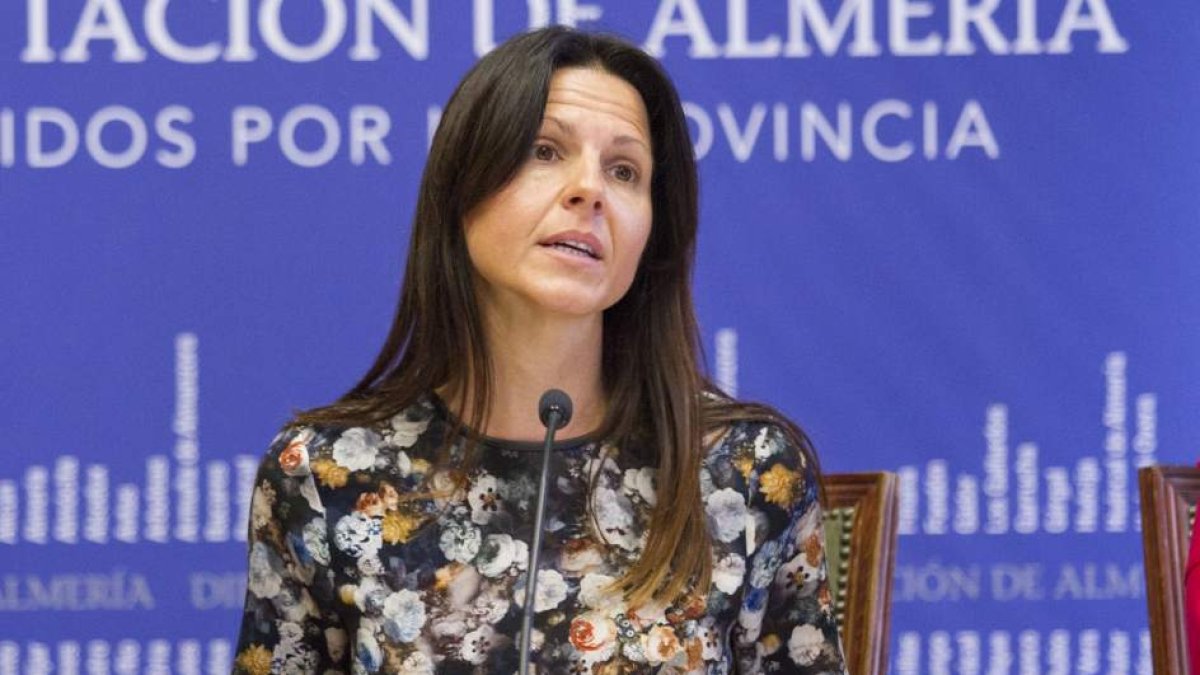 La diputada de Igualdad, Dolores Martínez, presentó la propuesta al Pleno.