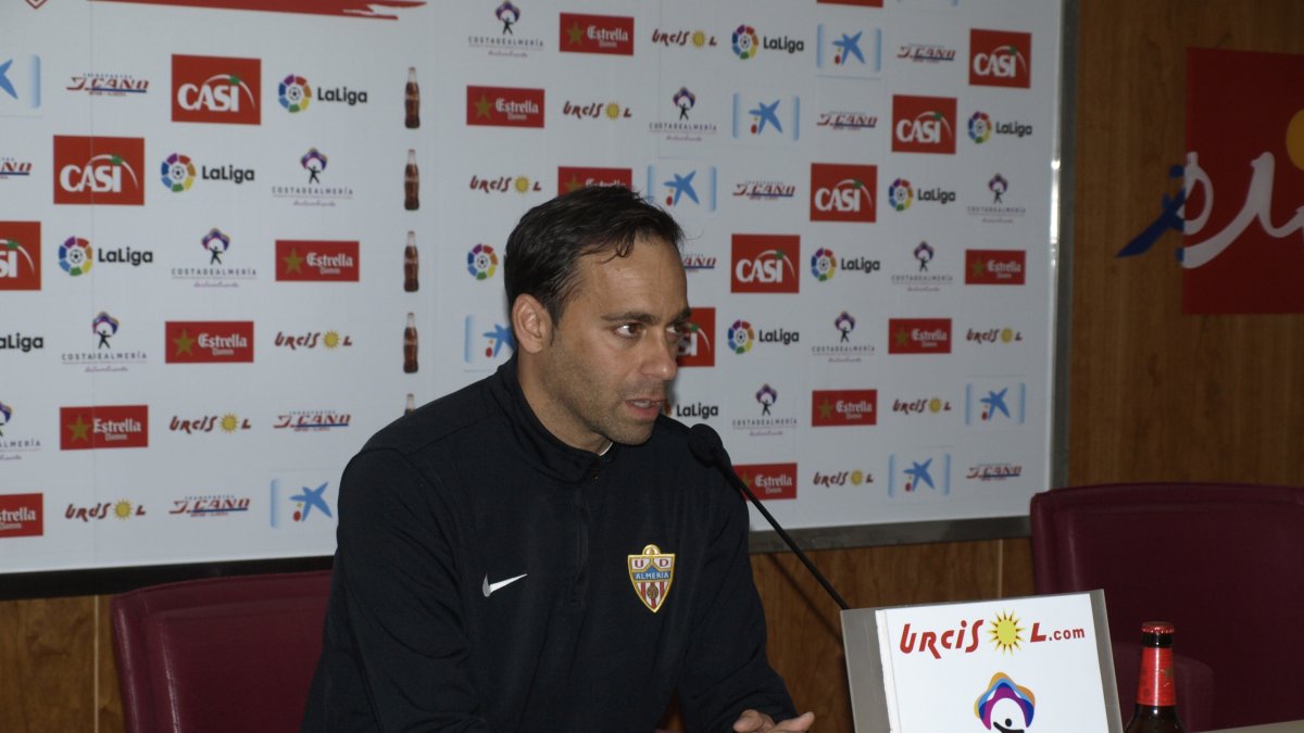 Fran Fernández en rueda de prensa.