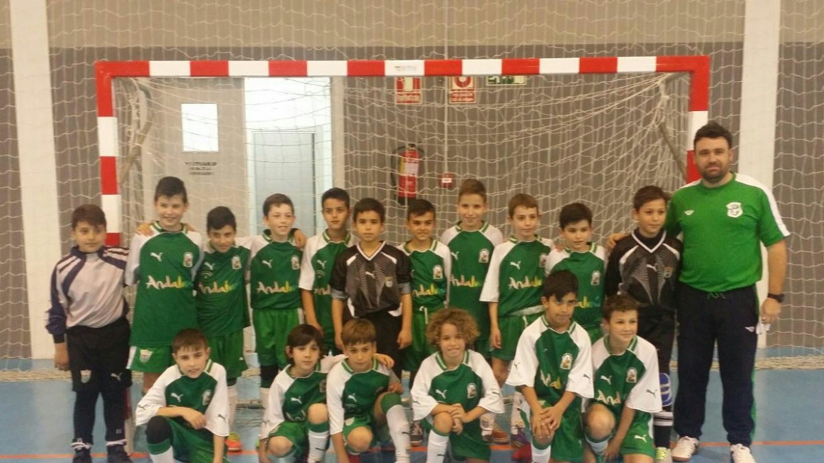 La selección andaluza en la concentración.