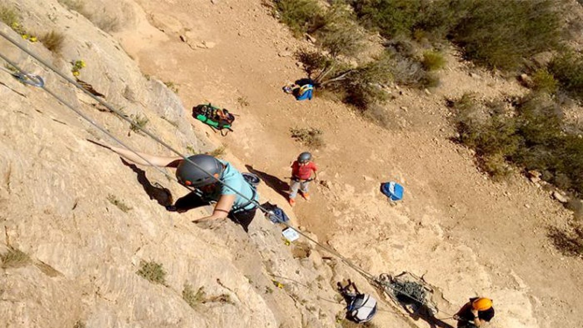 La escalada sigue sumando deportistas en Almería.