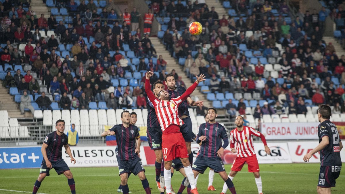 Almería-Huesca de la pasada temporada.
