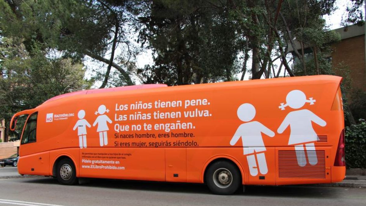 El bus de la polémica.