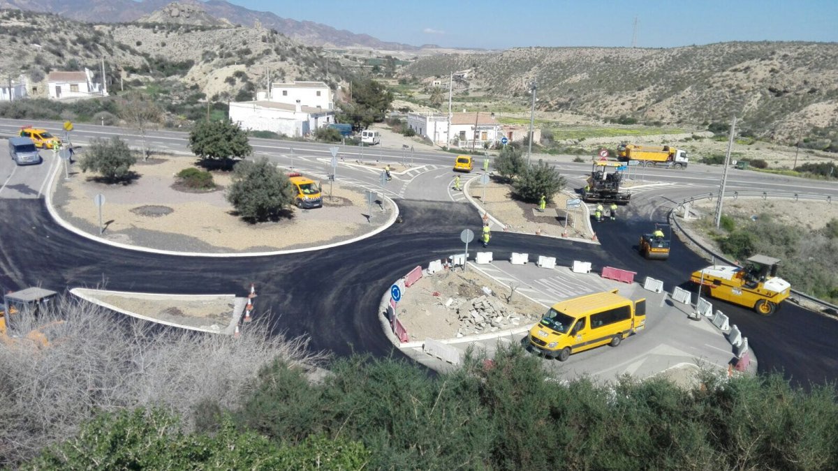 Estado de las obras ejecutadas por Fomento.