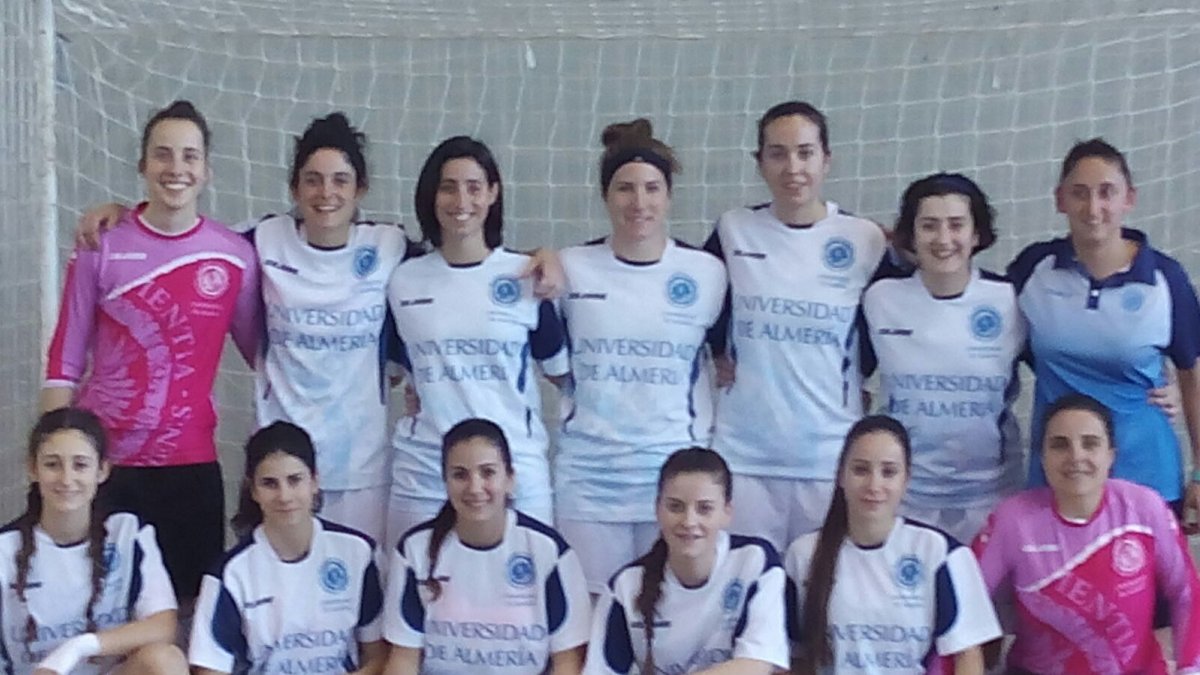 El equipo femenino de fútbol sala.