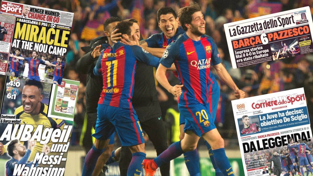 El mundo se rinde al Barça.