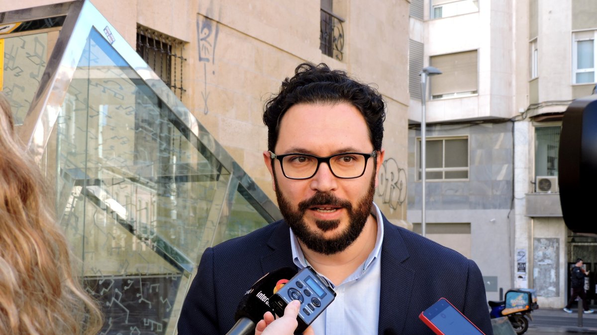 Cristóbal Díaz concejal del Grupo Socialista.