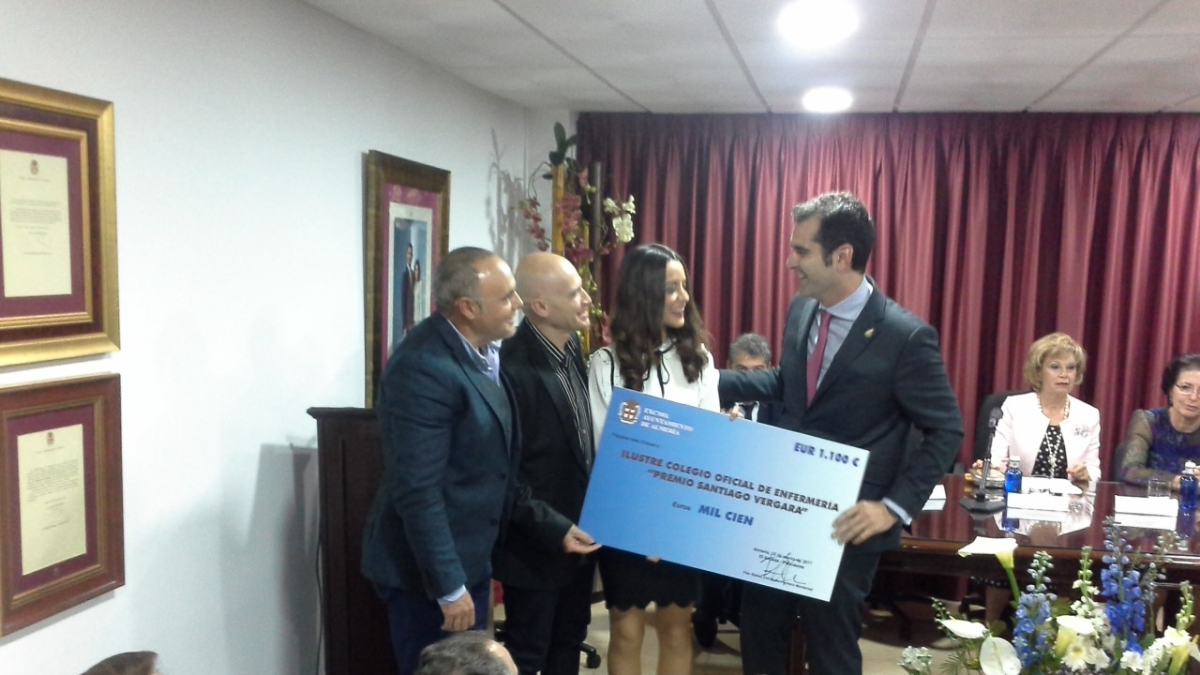 Entrega del primer premio Santiago Vergara 2017