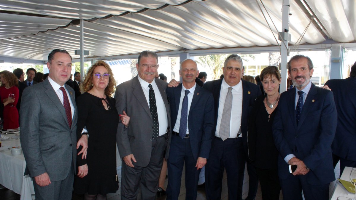 Decanos de Andalucía, Diego Chacón, Lucena; Yolanda Gámez, Eduardo Torres, Granada; José Manuel González, Antequera; José Pascual Pozo, Almería; Vic