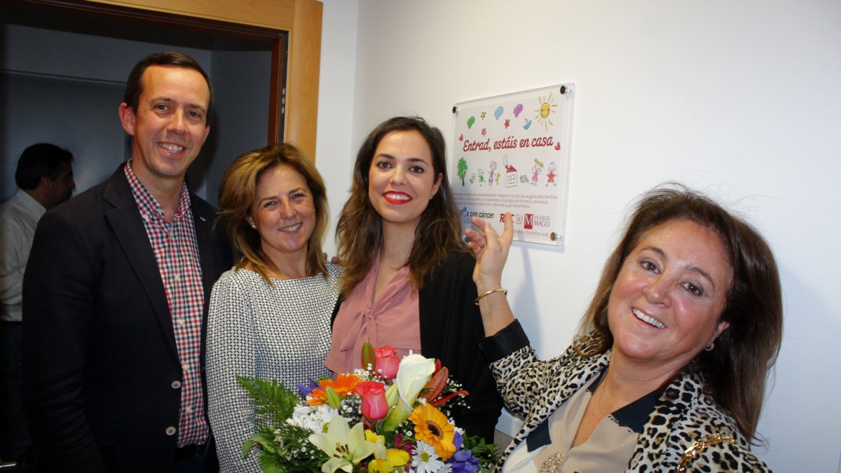 José María Martín, delegado de Igualdad, Salud y Políticas Sociales; Pilar Ortega, concejala de Familia e Igualdad de Oportunidades; Alejandra Abad,