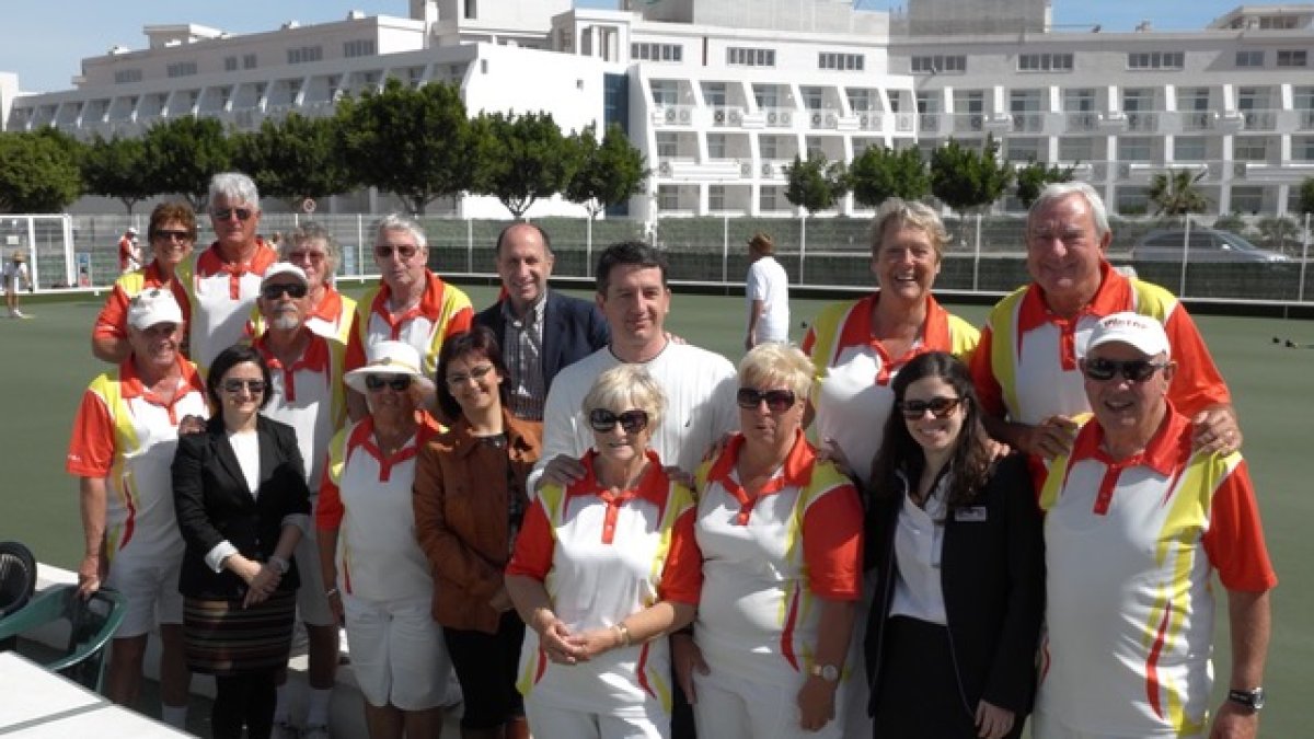 Miembros del Club durante el aniversario.