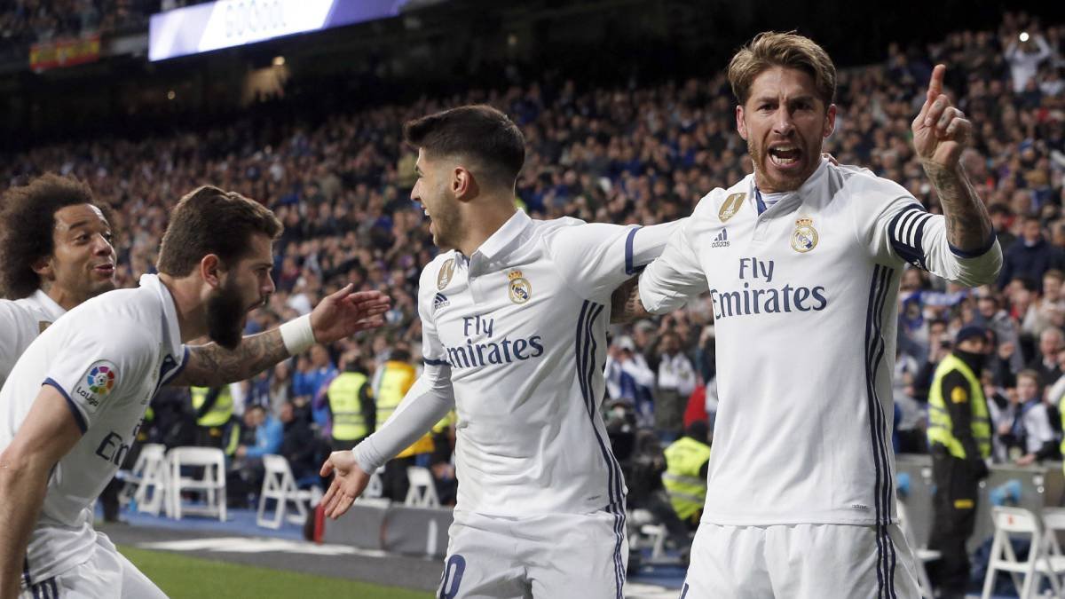 Sergio Ramos marca el camino.