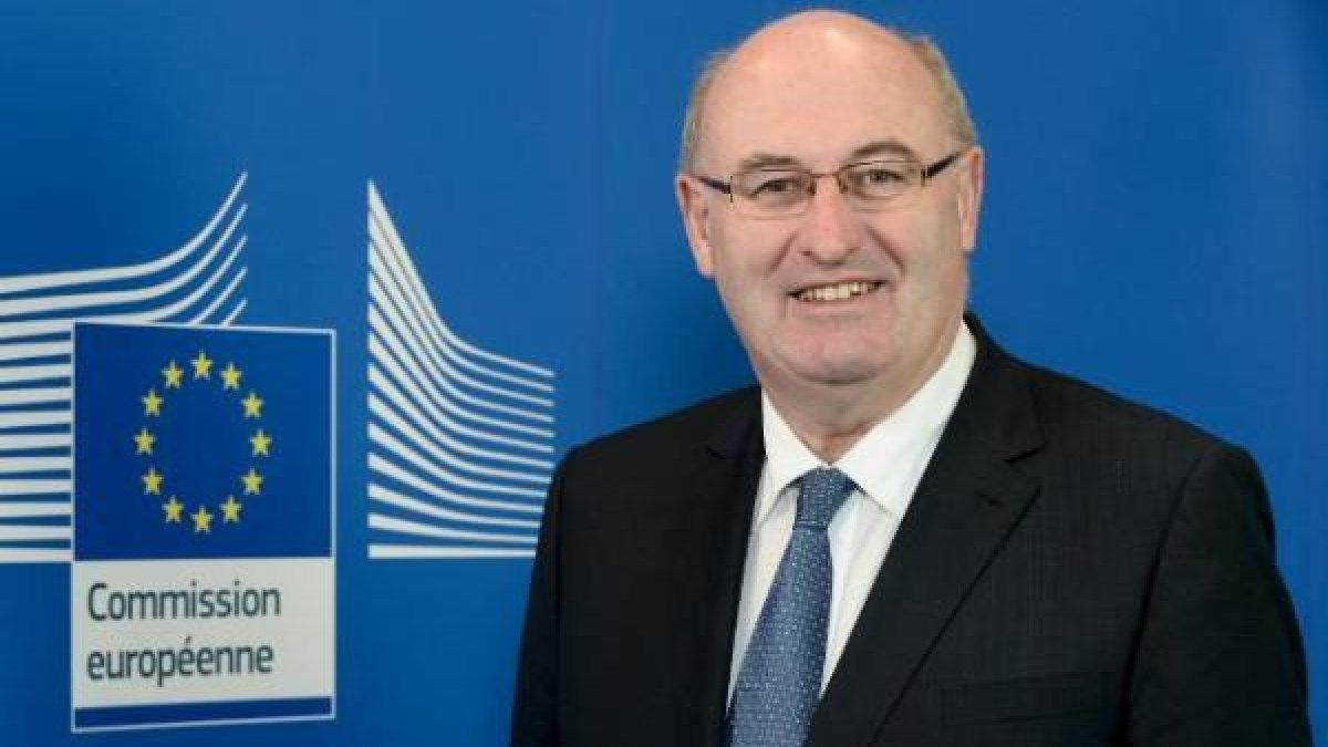 El consejero de Agricultura, Phil Hogan, en una imagen de archivo.