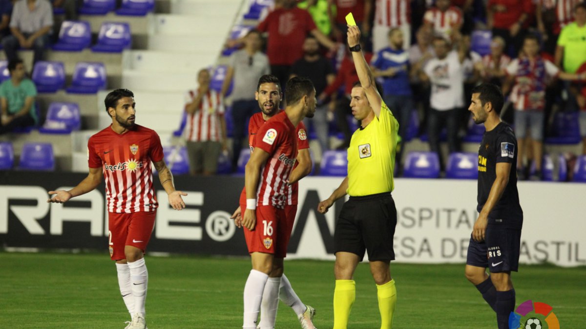 Pérez Pallas pitó el UCAM-Almería.