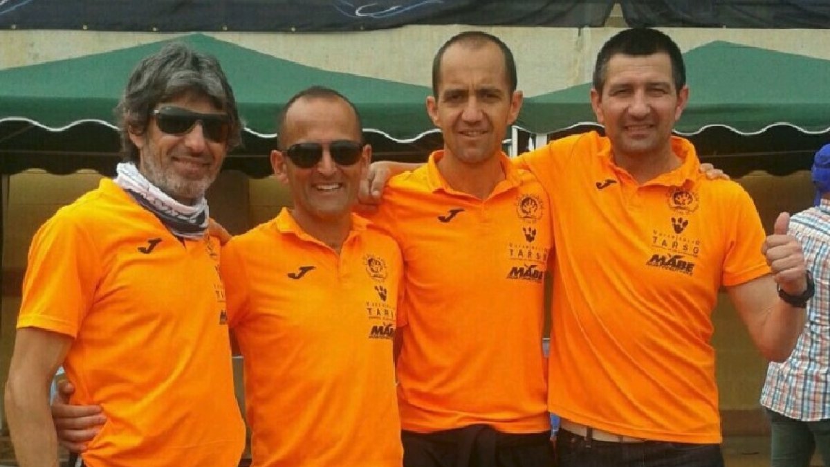 El equipo roquetero.