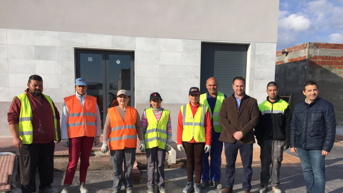 Visita a las obras del municipio.