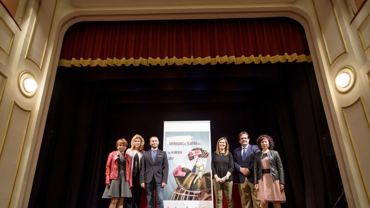 Presentación de la programación, esta mañana en el Teatro Apolo.