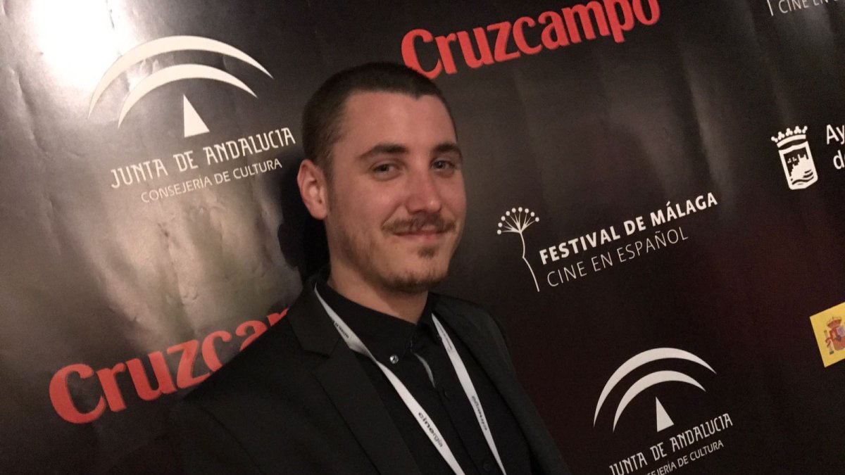 Jesús Rivera Soriano, anoche en el Festival de Málaga.