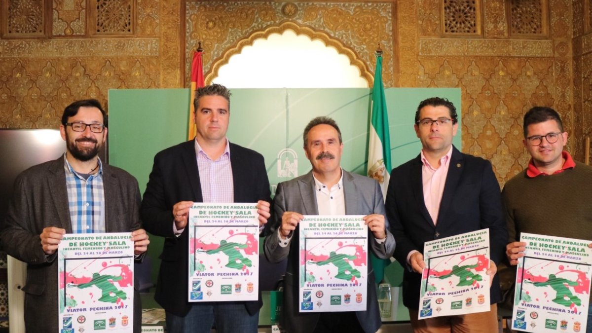 Presentación del campeonato en la Junta.