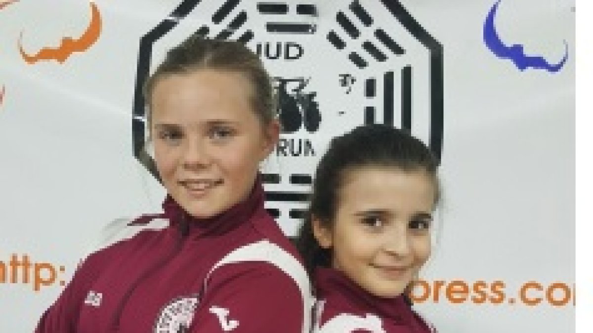 Las judokas virgitanas.