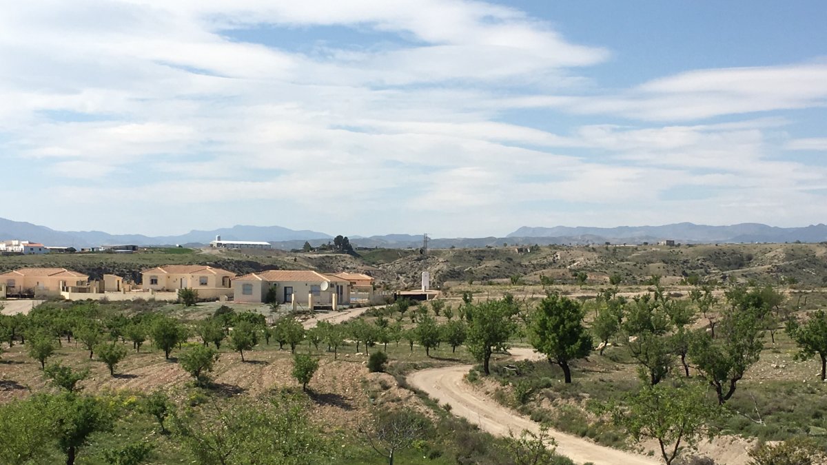 Paraje de La Cuerda en Albox donde sucedieron los hechos.