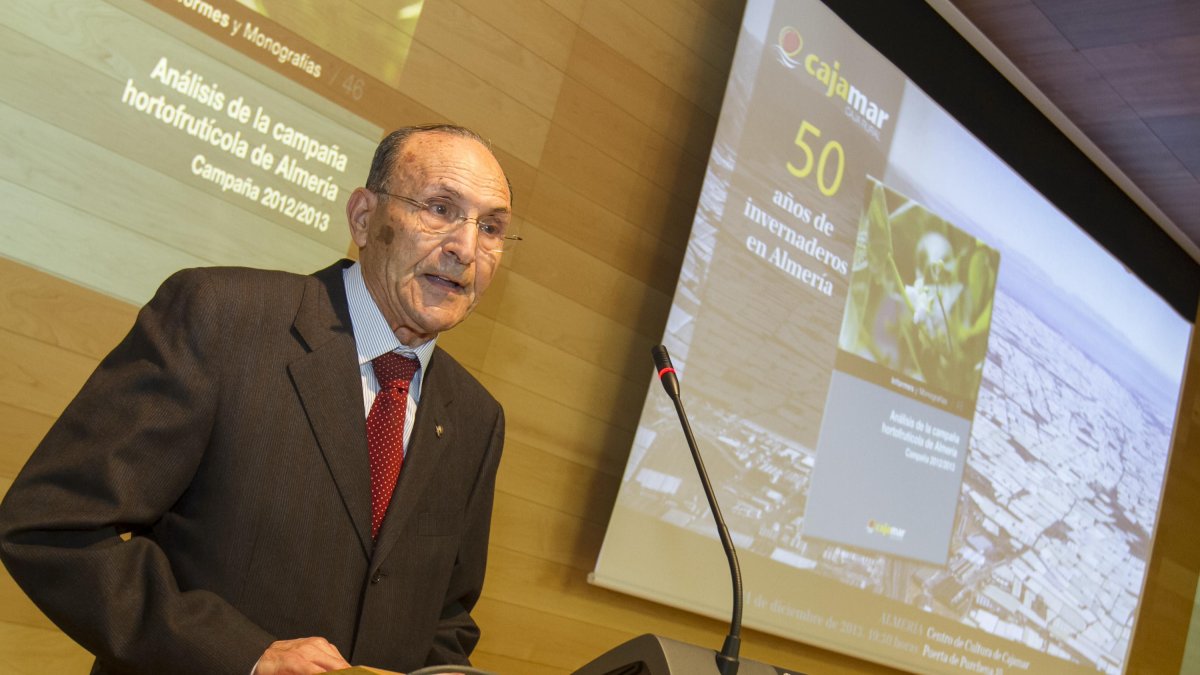 Juan del Águila, presidente de honor de Cajamar