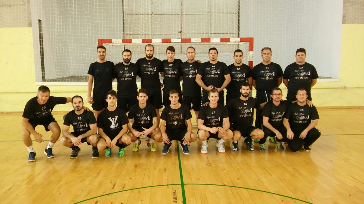 La plantilla del BM Carboneras.