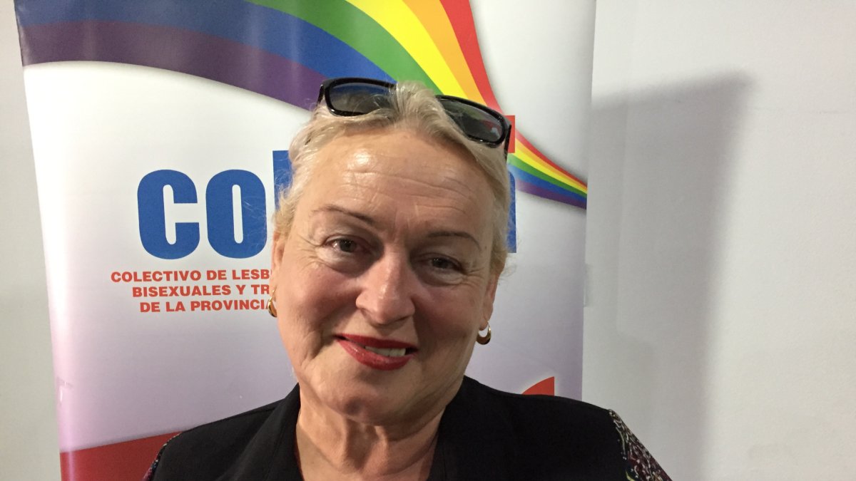 Bibiana Montoya, presidenta de la asociación Amar y Vida.