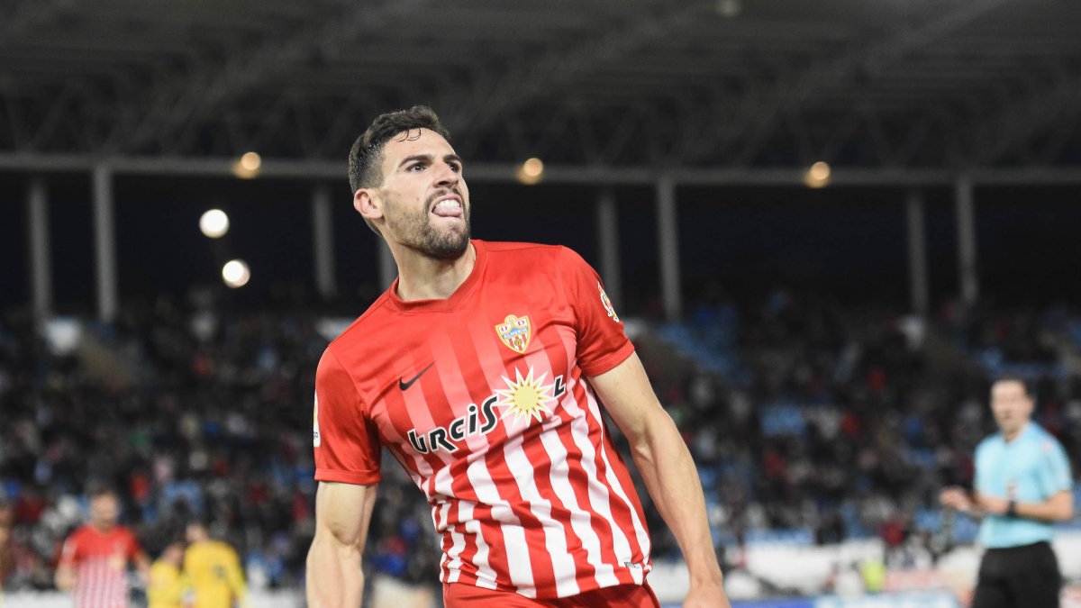 Puertas celebrando el tercero.