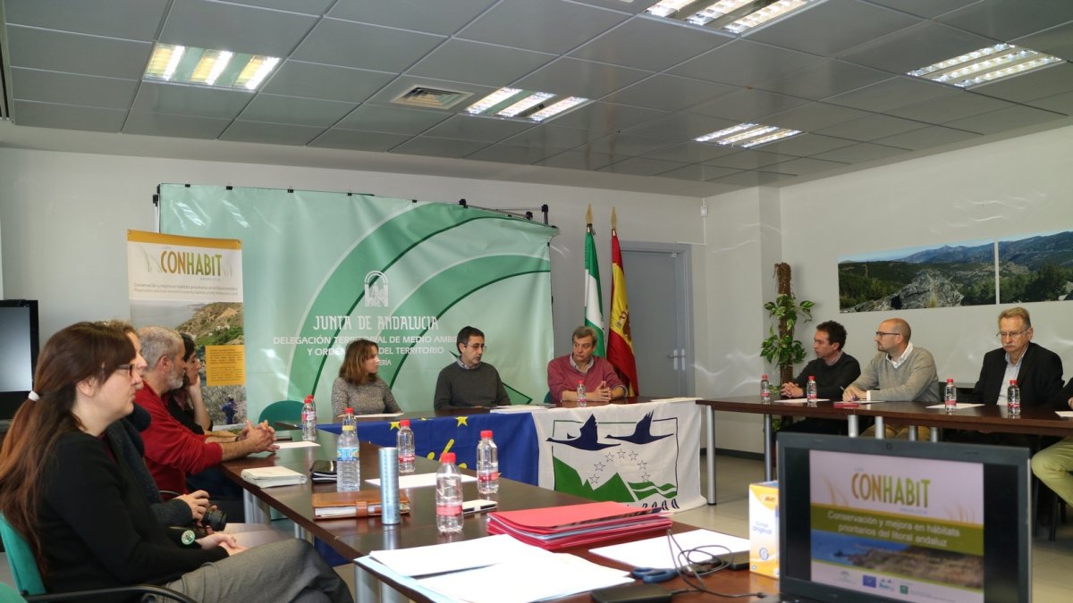 Momento de la reunión.