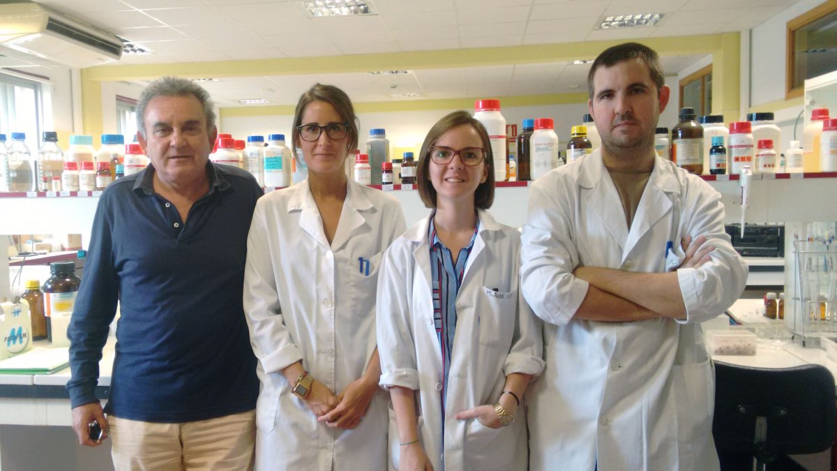 De izquierda a derecha José Luis Guil, Rebeca Pilar Ramos, María José González, Miguel Ángel Rincón.