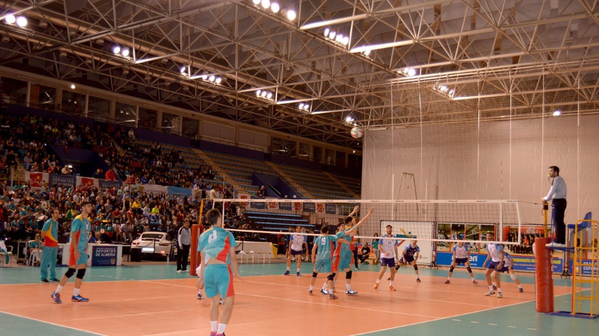 Voleibol en el Palacio del Mediterráneo.